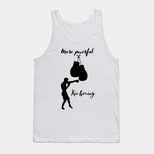 Kickboxing Design Tank Top